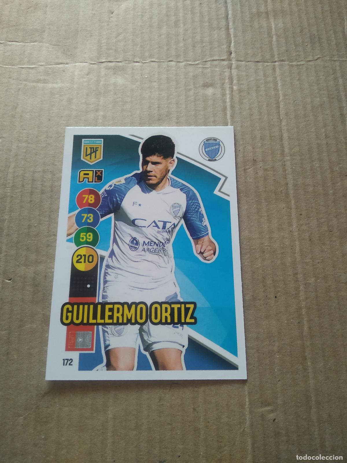 Figurine di Calcio: 172 GUILLERMO ORTIZ GODOY CRUZ CROMO FUTBOL ARGENTINO PANINI LIGA ARGENTINA 2021 ADRENALYN