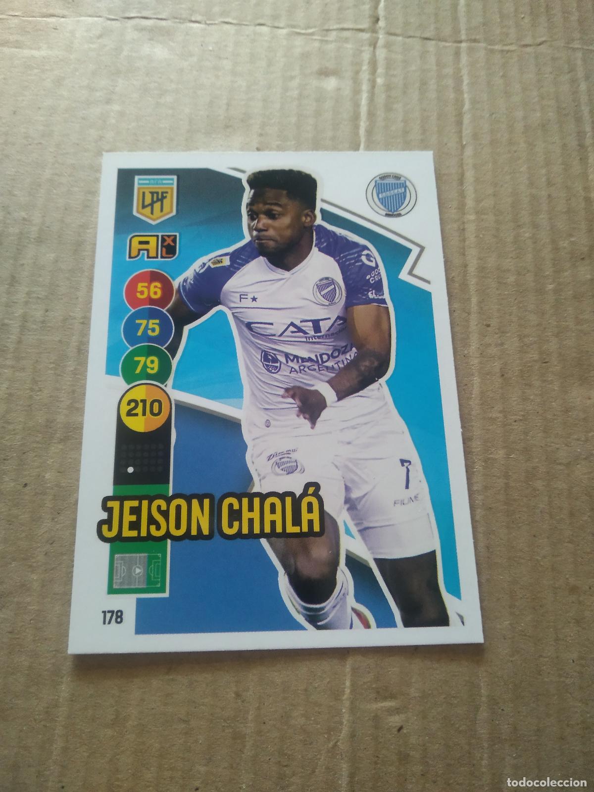 Figurine di Calcio: 178 JEISON CHALA GODOY CRUZ CROMO FUTBOL ARGENTINO PANINI LIGA ARGENTINA 2021 ADRENALYN