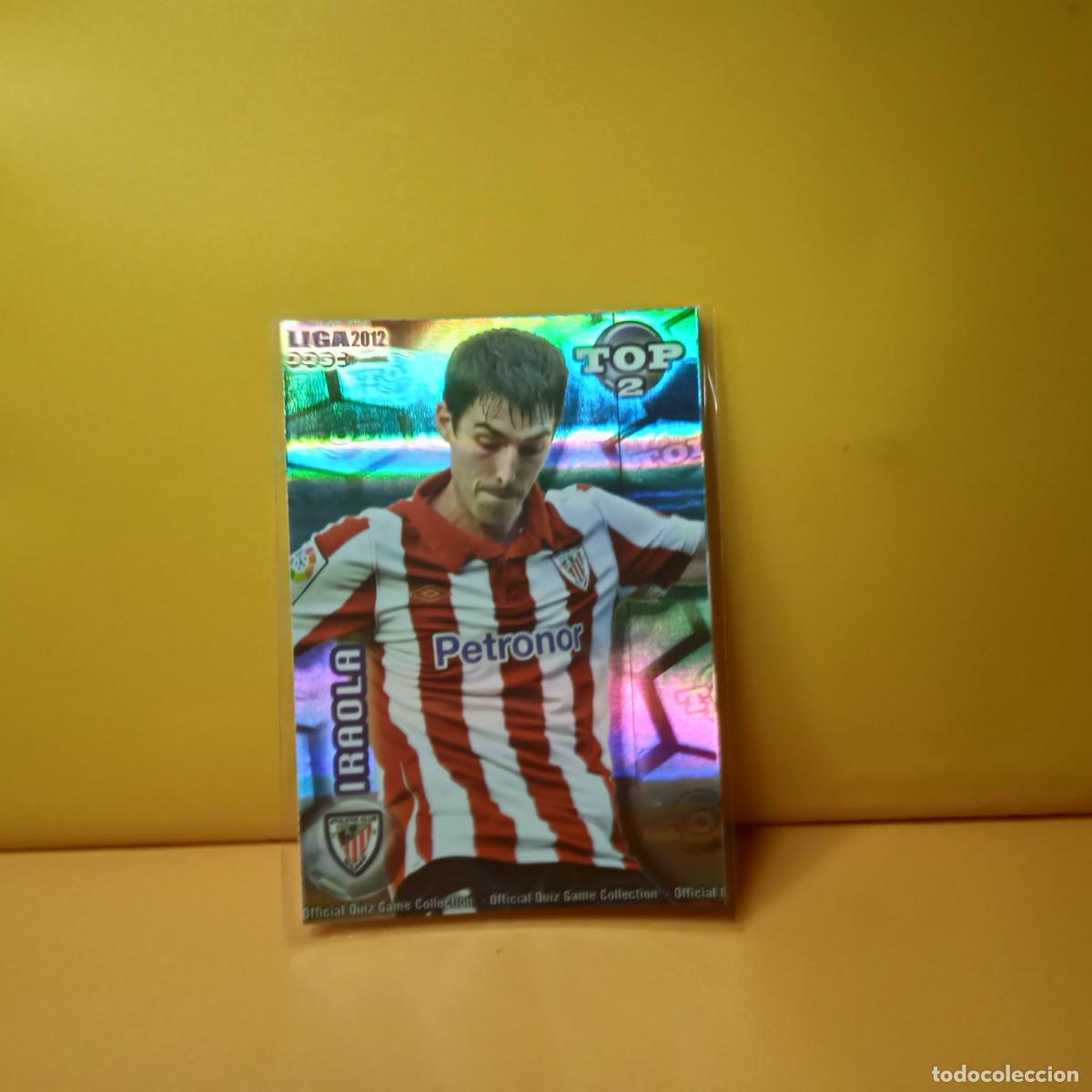 Figurine di Calcio: MUNDICROMO 2011 2012 11 12 BRILLO RAYAS TOP ATHL&Eacute;TIC DE BILBAO IRAOLA 552