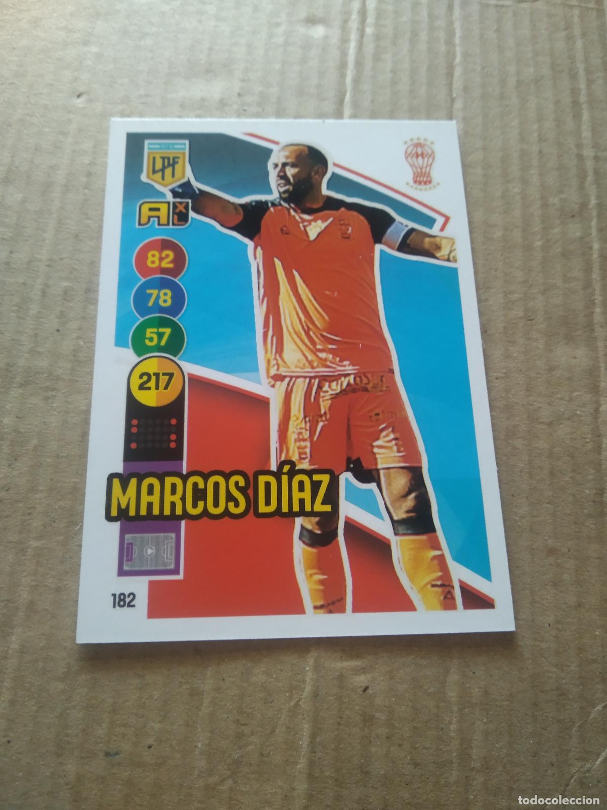 Figurine di Calcio: 182 MARCOS DIAZ HURACAN CROMO FUTBOL ARGENTINO PANINI LIGA ARGENTINA 2021 ADRENALYN