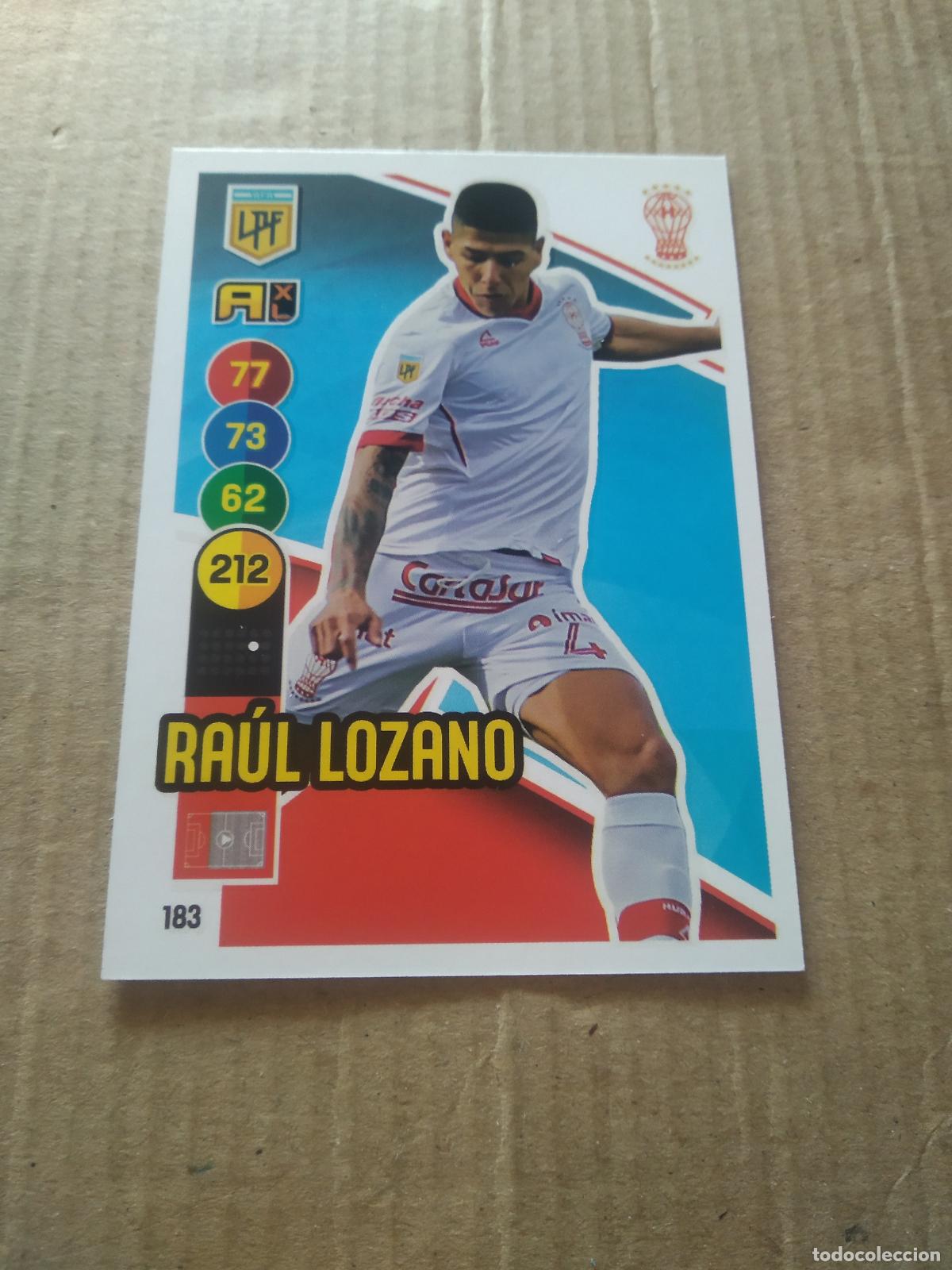 Figurine di Calcio: 183 RAUL LOZANO HURACAN CROMO FUTBOL ARGENTINO PANINI LIGA ARGENTINA 2021 ADRENALYN