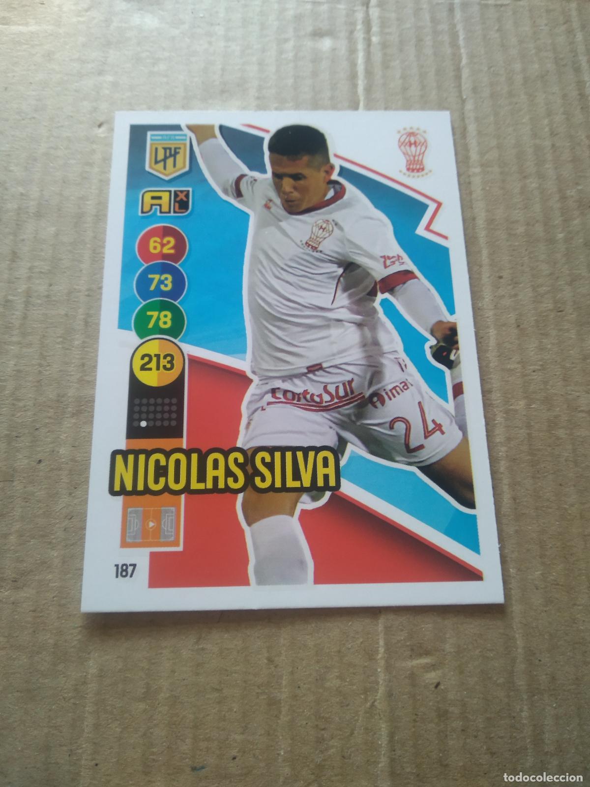 Cromos de F&uacute;tbol: 187 NICOLAS SILVA HURACAN CROMO FUTBOL ARGENTINO PANINI LIGA ARGENTINA 2021 ADRENALYN