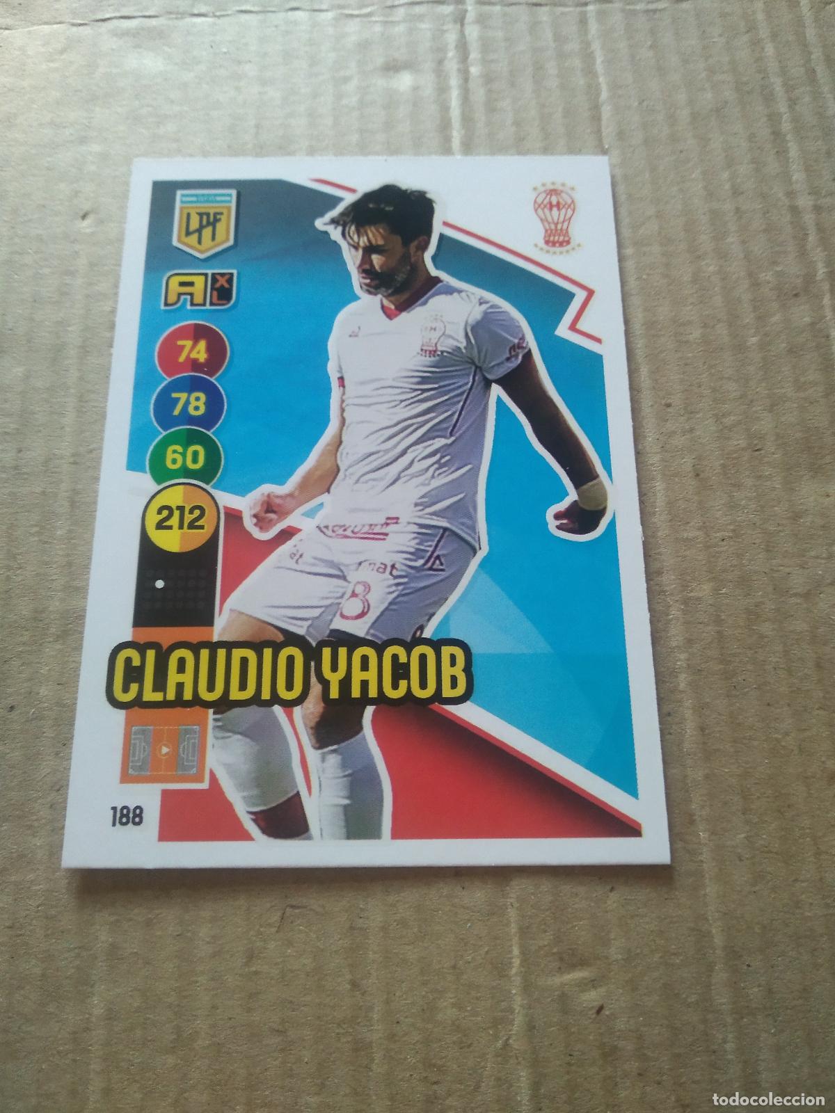 Cromos de F&uacute;tbol: 188 CLAUDIO YACOB HURACAN CROMO FUTBOL ARGENTINO PANINI LIGA ARGENTINA 2021 ADRENALYN