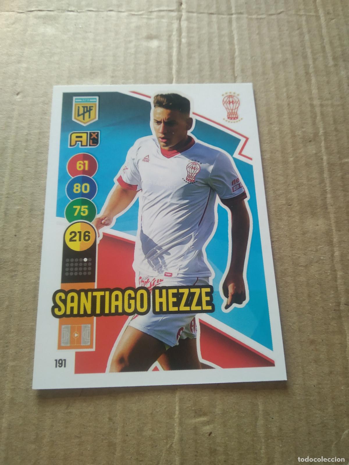 Cromos de F&uacute;tbol: 191 SANTIAGO HEZZE HURACAN CROMO FUTBOL ARGENTINO PANINI LIGA ARGENTINA 2021 ADRENALYN
