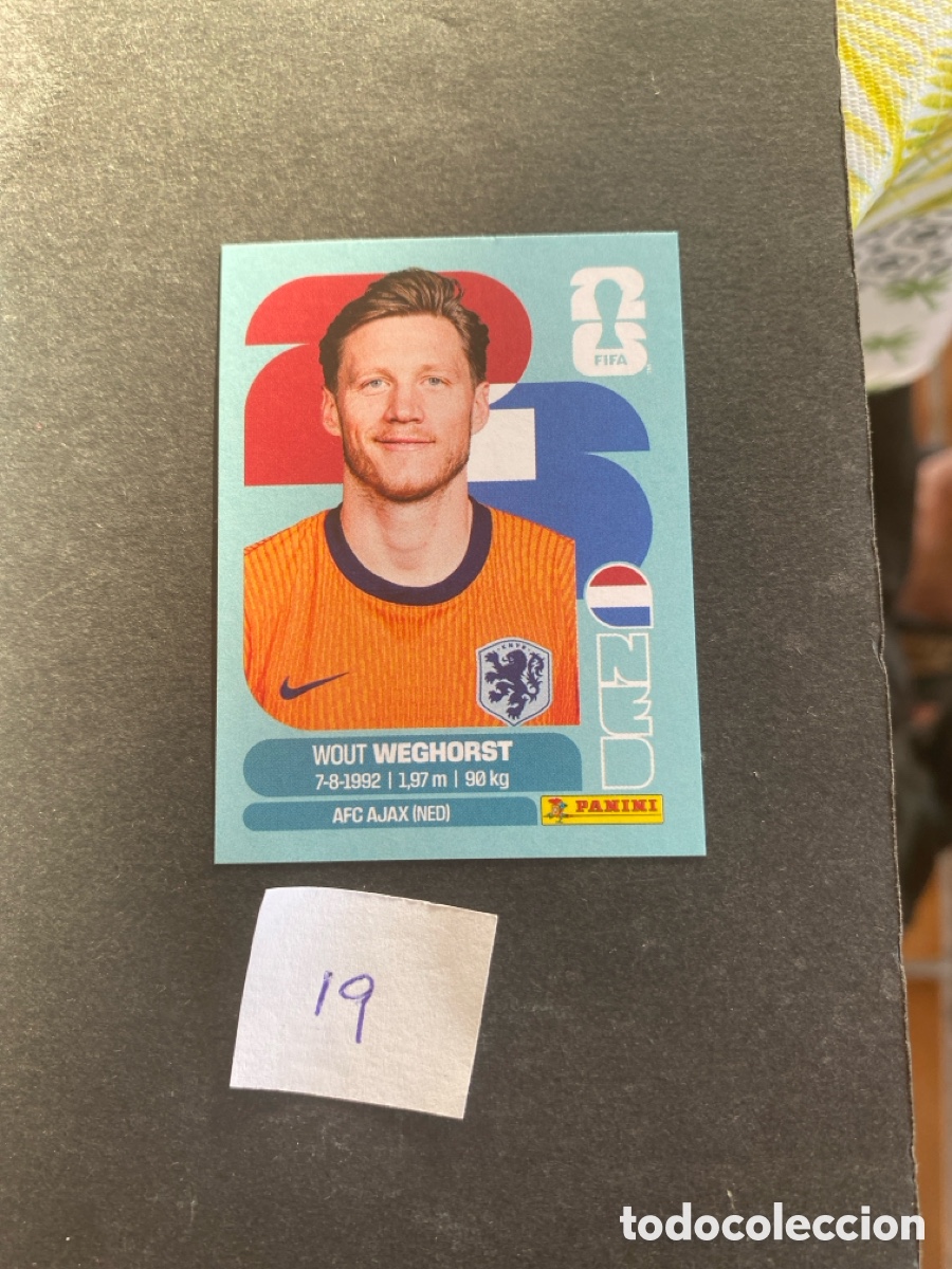 Cromos de F&uacute;tbol: Cromo Holanda Mundial 2026 N* 19 nuevo