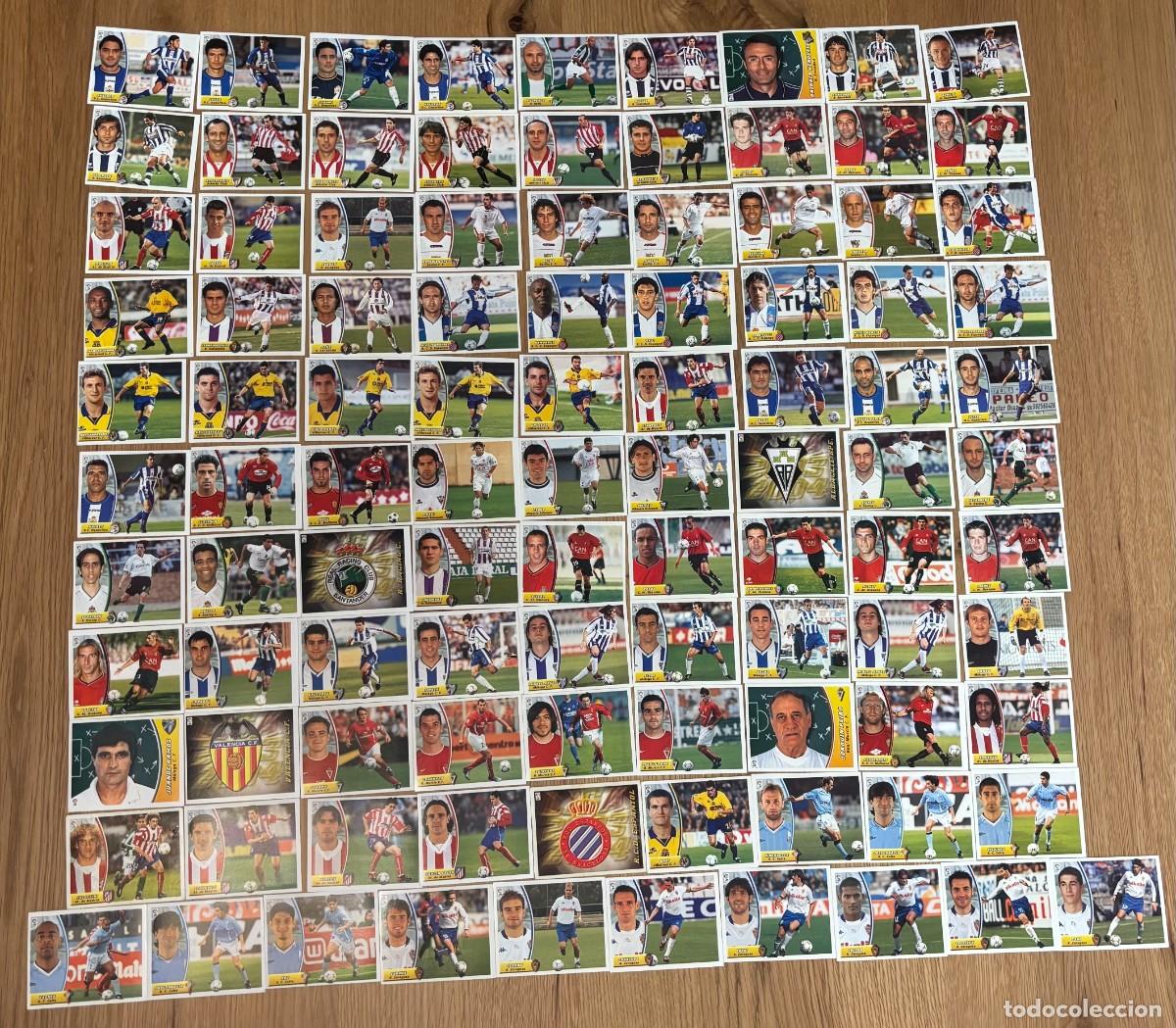 Cromos de F&uacute;tbol: Lote Cromos Liga Este 2003 2004 Panini 100 Cromos F&uacute;tbol Espa&ntilde;ol + 12 de regalo