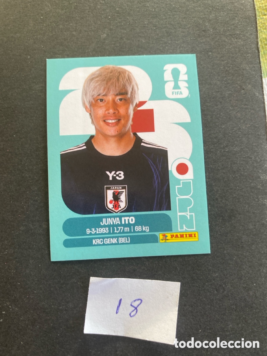Cromos de F&uacute;tbol: Cromo Jap&oacute;n Mundial 2026 N* 18 nuevo