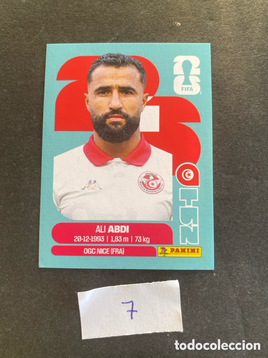 Cromos de F&uacute;tbol: Cromo Tunez Mundial 2026 N* 7 nuevo