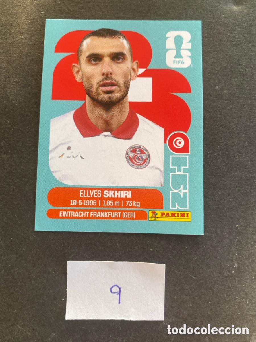 Cromos de F&uacute;tbol: Cromo Tunez Mundial 2026 N* 9 nuevo