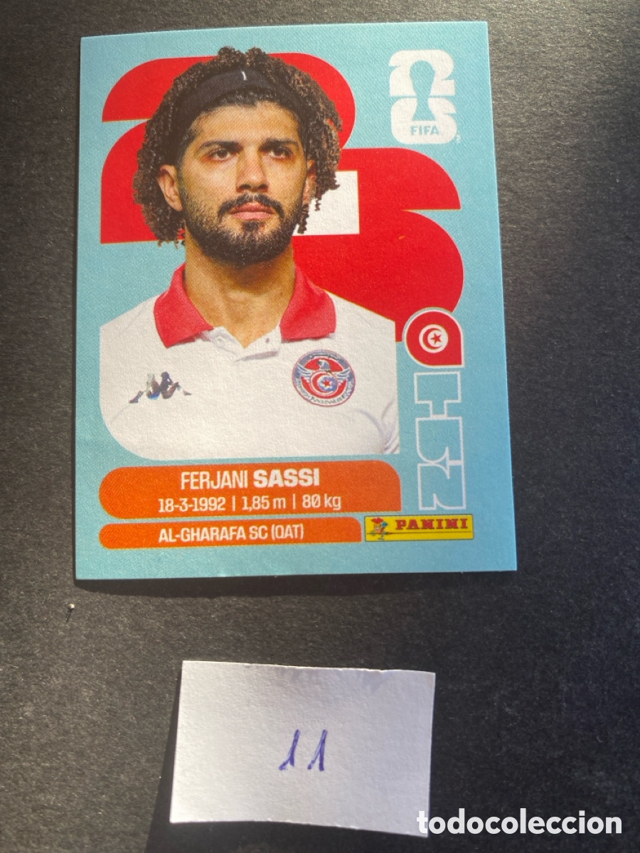 Cromos de F&uacute;tbol: Cromo Tunez Mundial 2026 N* 11 nuevo