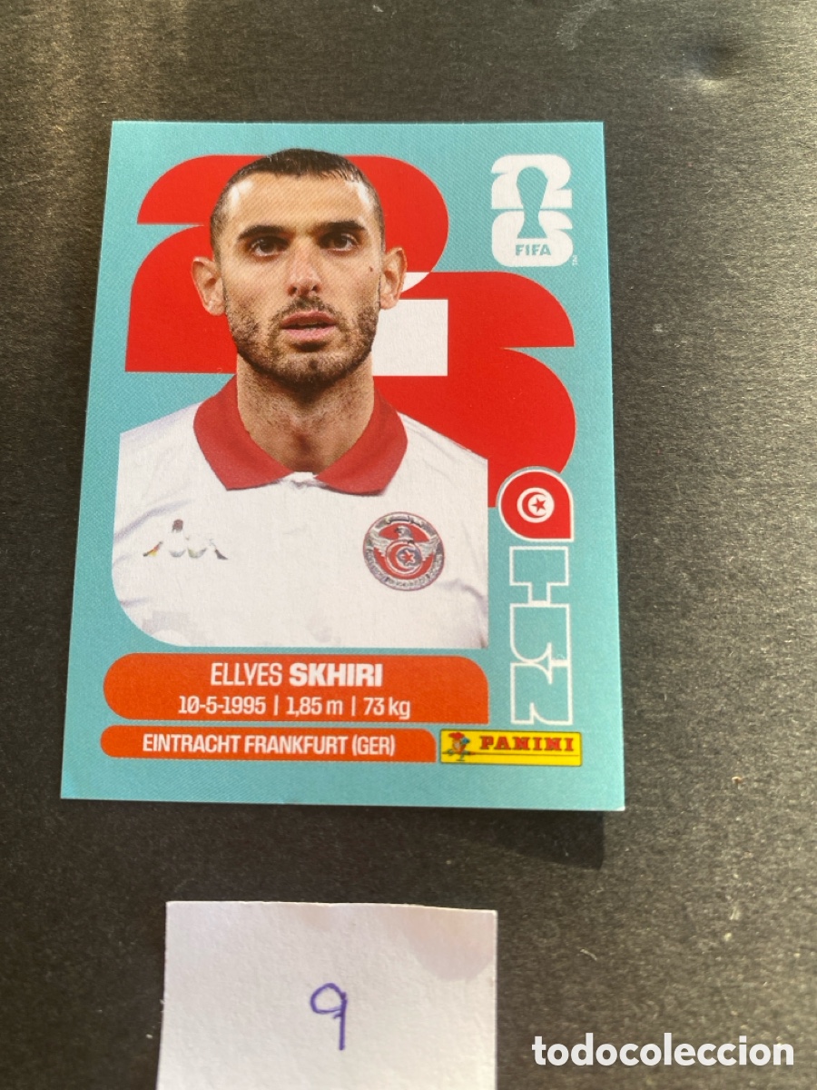 Cromos de F&uacute;tbol: Cromo Tunez Mundial 2026 N* 9 nuevo