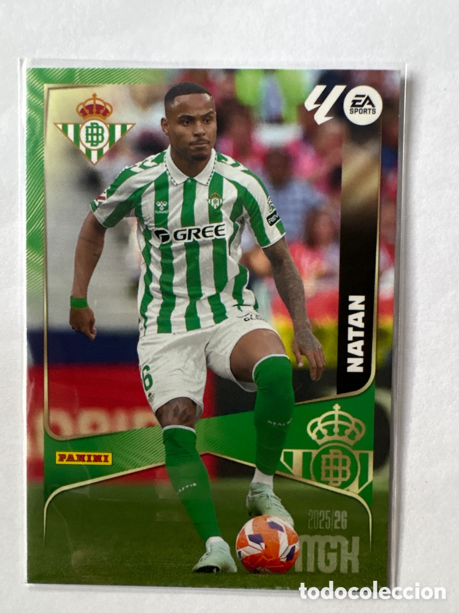 Cromos de F&uacute;tbol: MEGACRACKS 25-26 / BETIS/ NAT&Aacute;N 97