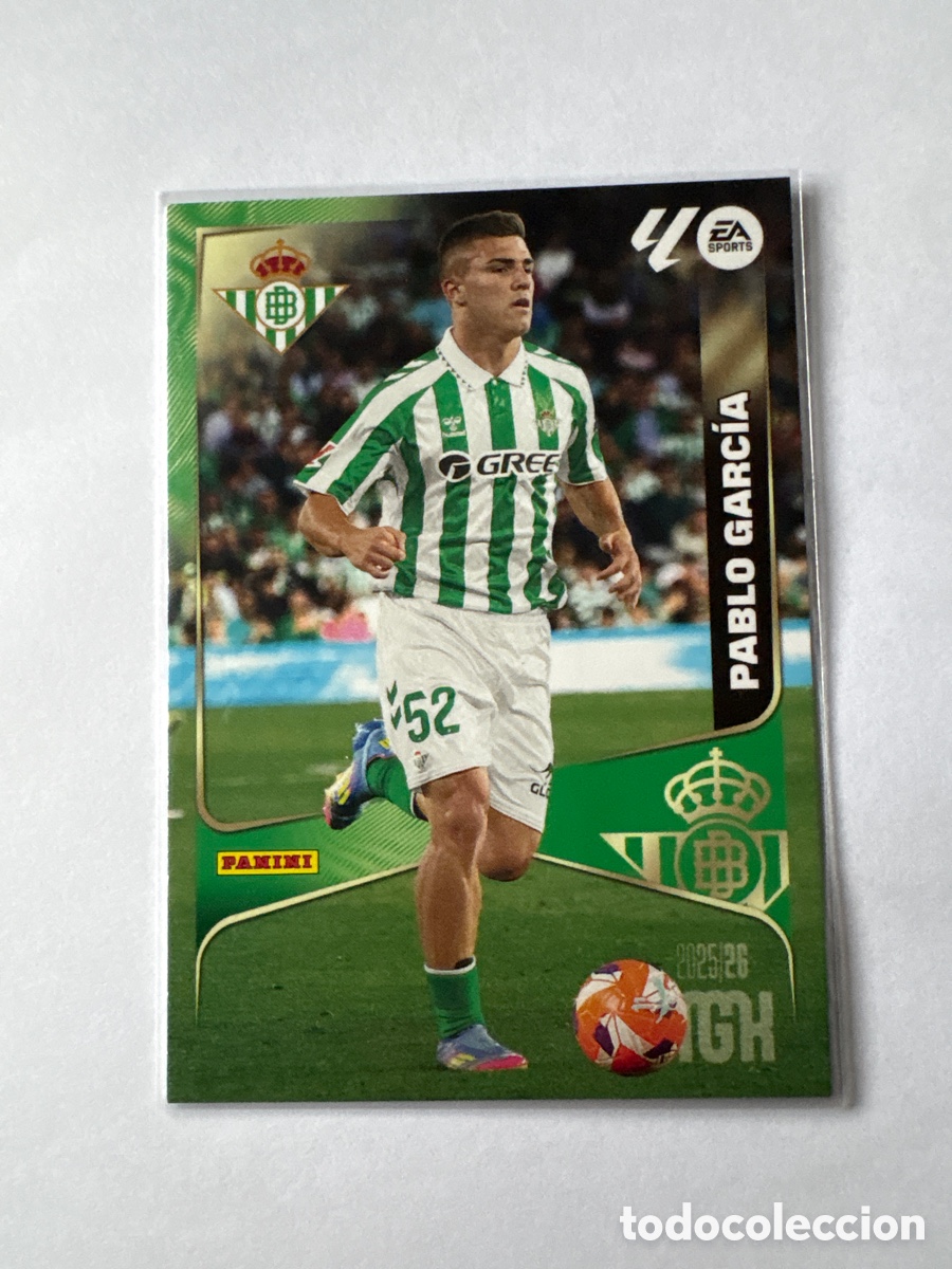 Cromos de F&uacute;tbol: MEGACRACKS 25-26 BETIS / PABLO G 104