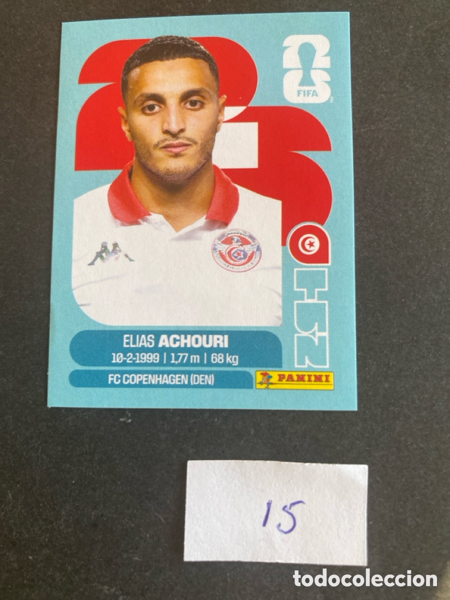 Cromos de F&uacute;tbol: Cromo Tunez Mundial 2026 N* 15 nuevo
