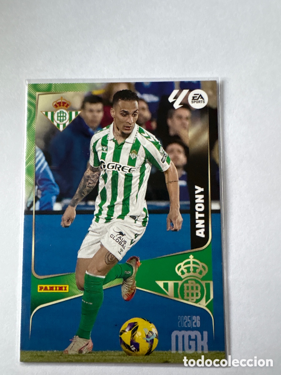 Cromos de F&uacute;tbol: MEGACRACKS 25-26 / BETIS ANTONY 105