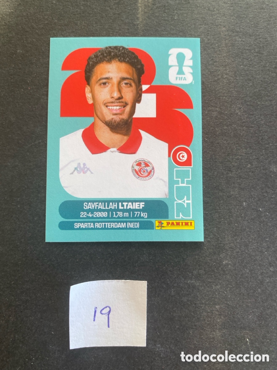 Cromos de F&uacute;tbol: Cromo Tunez Mundial 2026 N* 19 nuevo