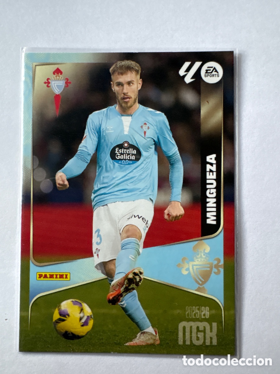 Cromos de F&uacute;tbol: MEGACRACKS 25-26 CELTA / MINGUEZA 116