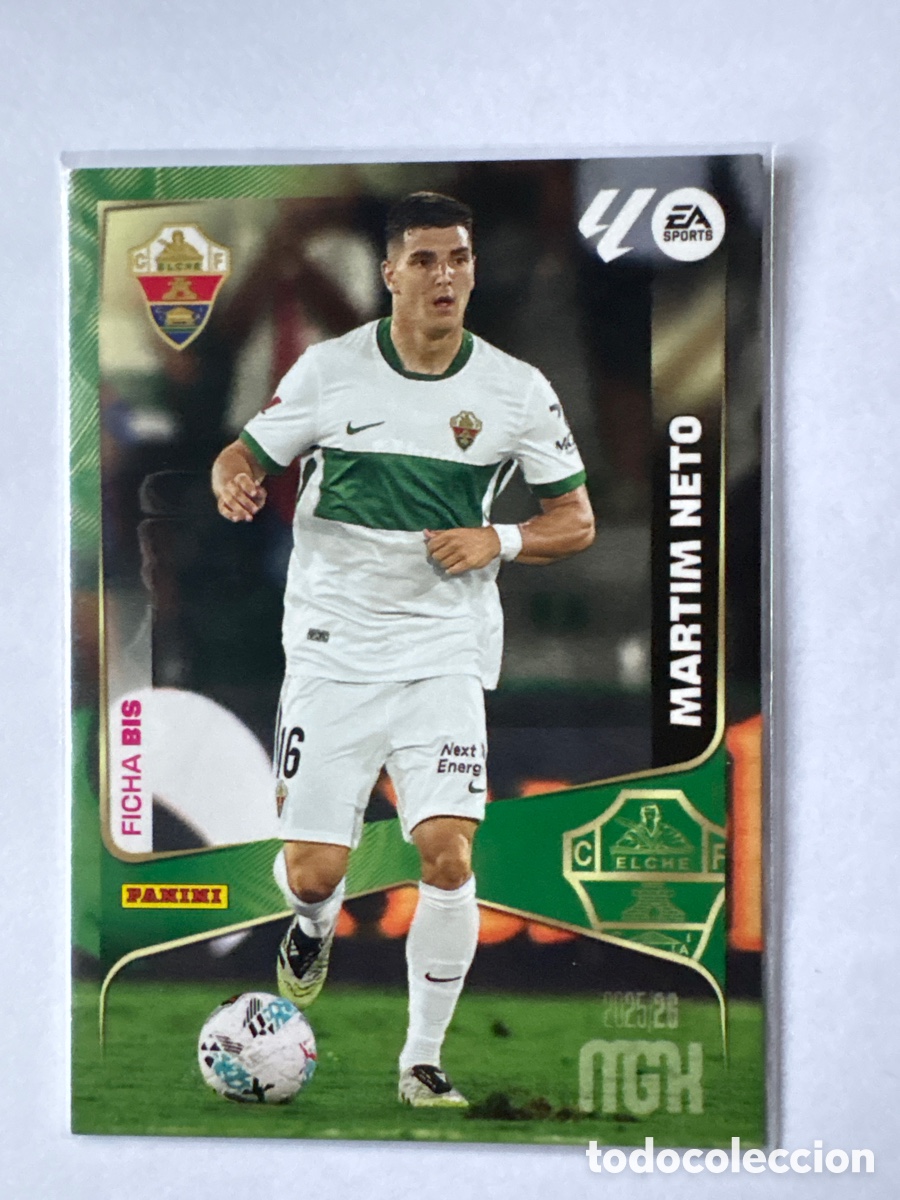 Cromos de F&uacute;tbol: MEGACRACKS 25-26 ELCHE /MARTIM NETO 139 Bis