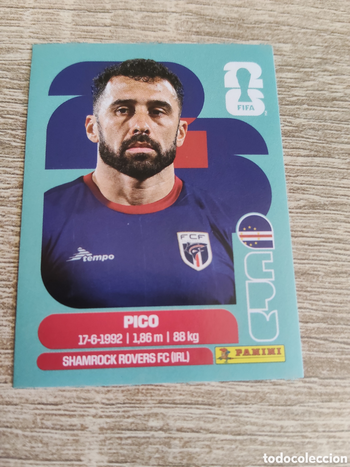 Cromos de F&uacute;tbol: Panini mundial 2026 CPV 4 Pico Cabo Verde