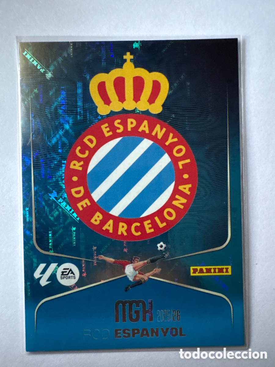 Cromos de F&uacute;tbol: MEGACRACKS 25 26 ESPANYOL ESCUDO 145