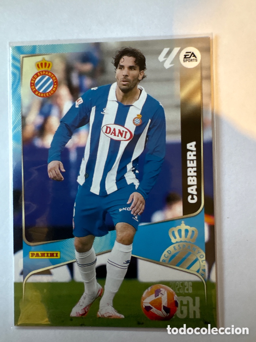 Cromos de F&uacute;tbol: MEGA CRACKS 25-26 / CABRERA 151 ESPANYOL