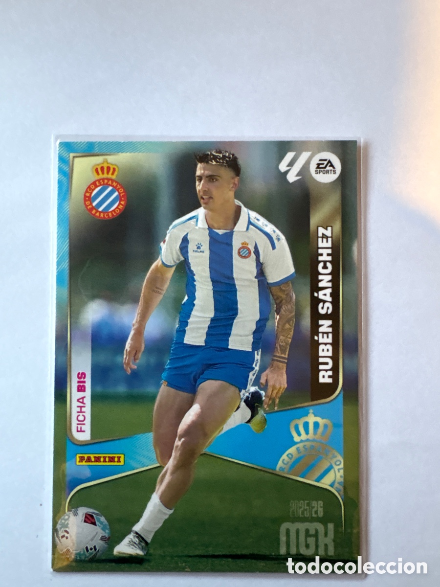 Cromos de F&uacute;tbol: MEGACRACKS25-26 RUB&Eacute;N S&Aacute;NCHEZ BIS 154 ESPANYOL