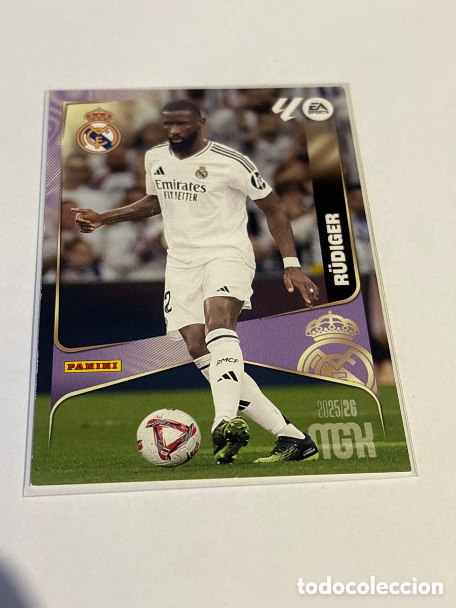 Cromos de F&uacute;tbol: MEGACRACKS 25-26 - R MADRID / RUDIGUER 223