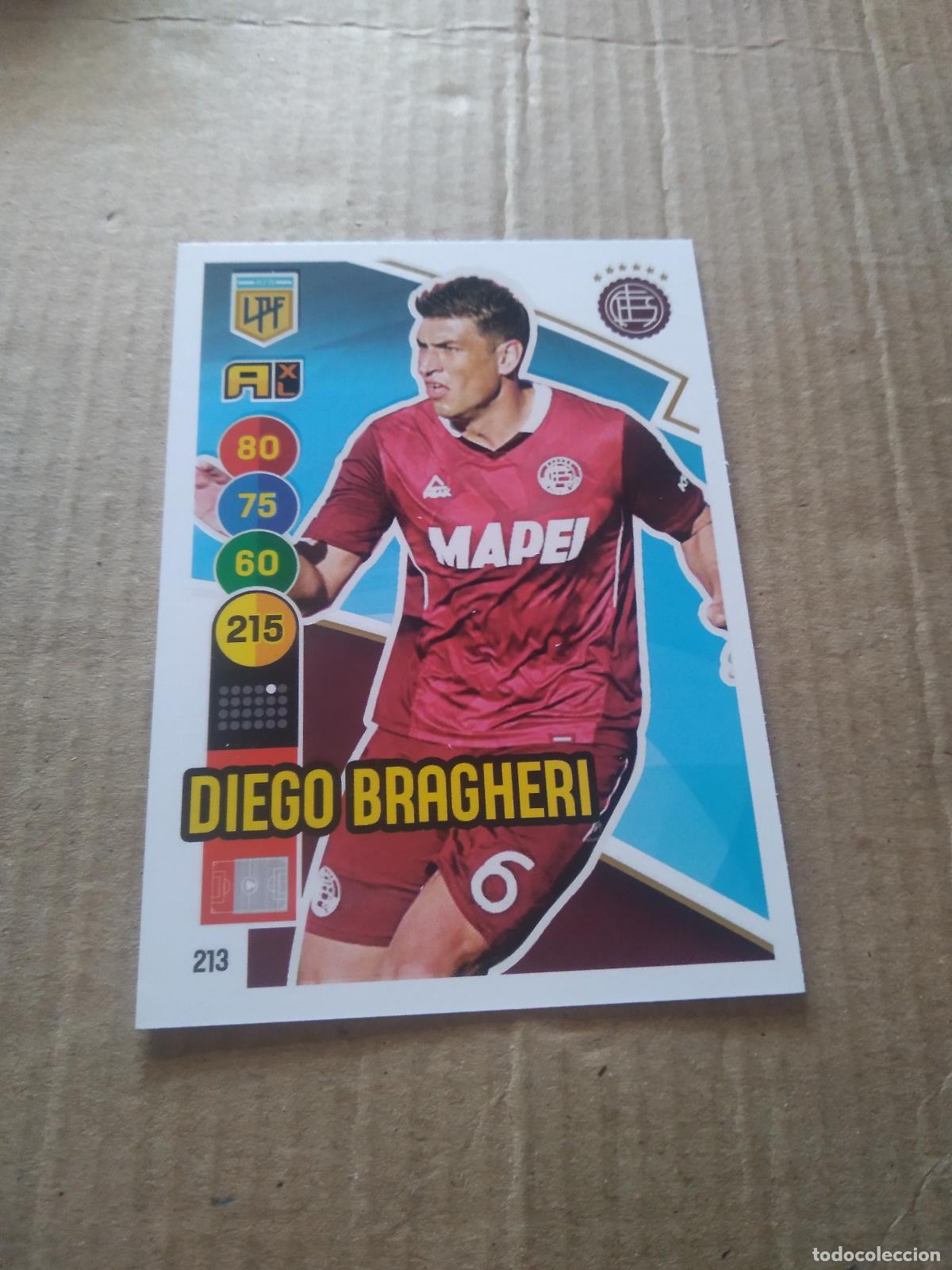 Cromos de F&uacute;tbol: 213 DIEGO BRAGHERI LANUS CROMO FUTBOL ARGENTINO PANINI LIGA ARGENTINA 2021 ADRENALYN