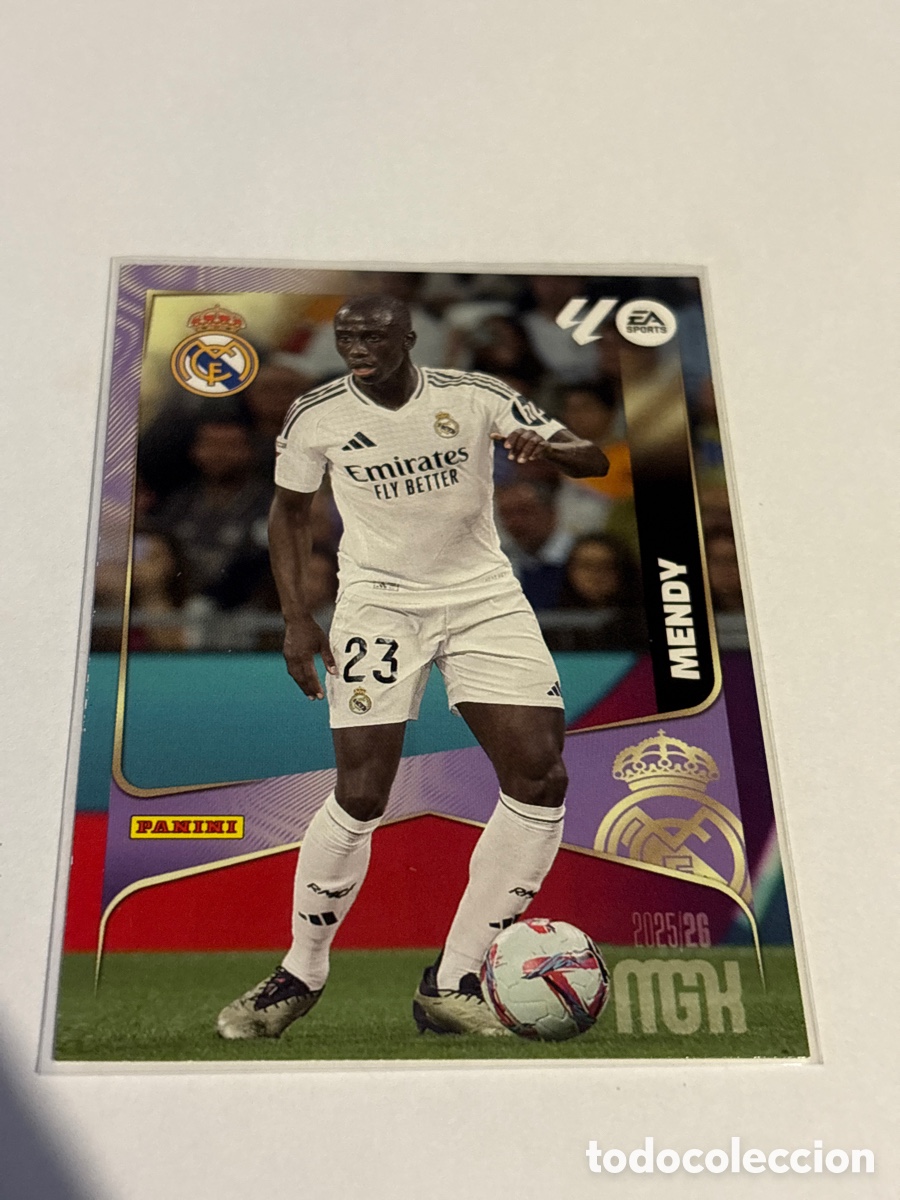 Cromos de F&uacute;tbol: MEGACRACKS 25-26/ R MADRID MENDY 225
