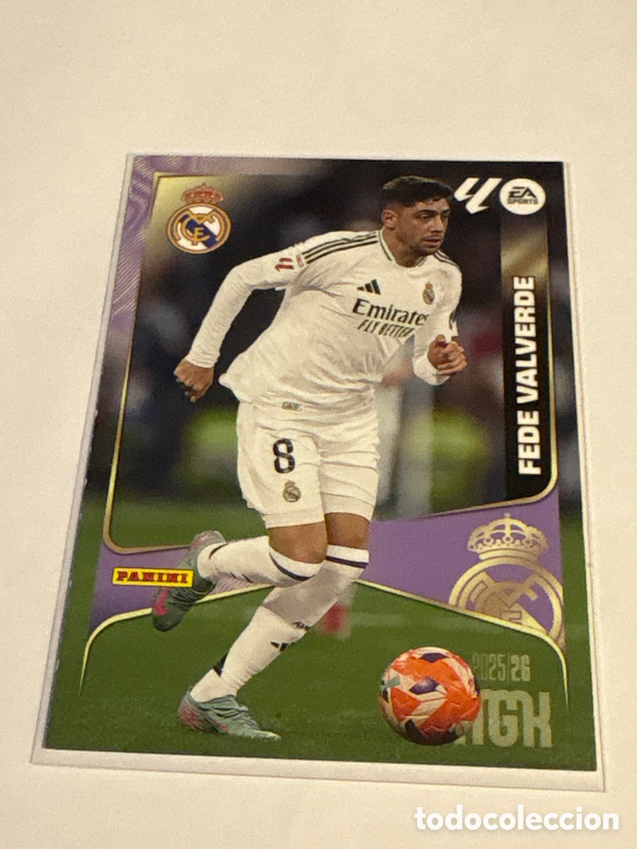 Cromos de F&uacute;tbol: R MADRID / MEGACRACKS 25-26/ F VALVERDE 228