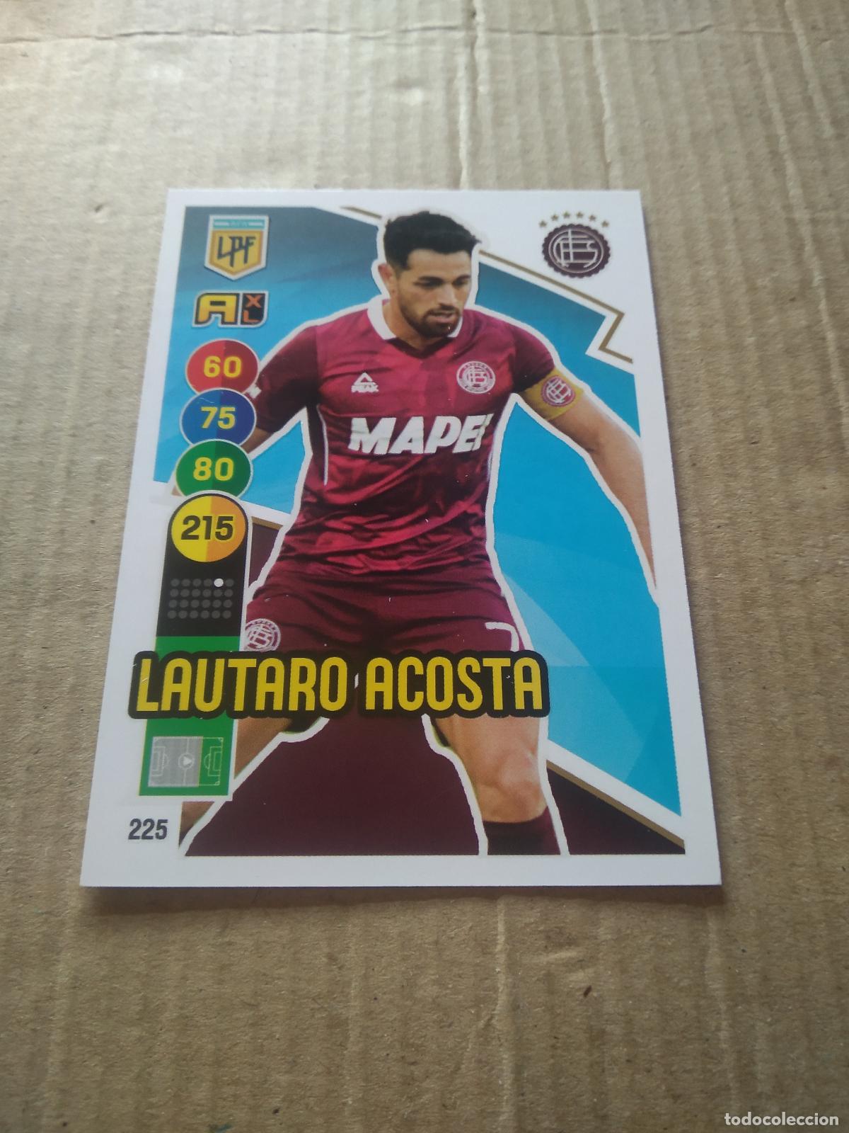 Cromos de F&uacute;tbol: 225 LAUTARO ACOSTA LANUS CROMO FUTBOL ARGENTINO PANINI LIGA ARGENTINA 2021 ADRENALYN
