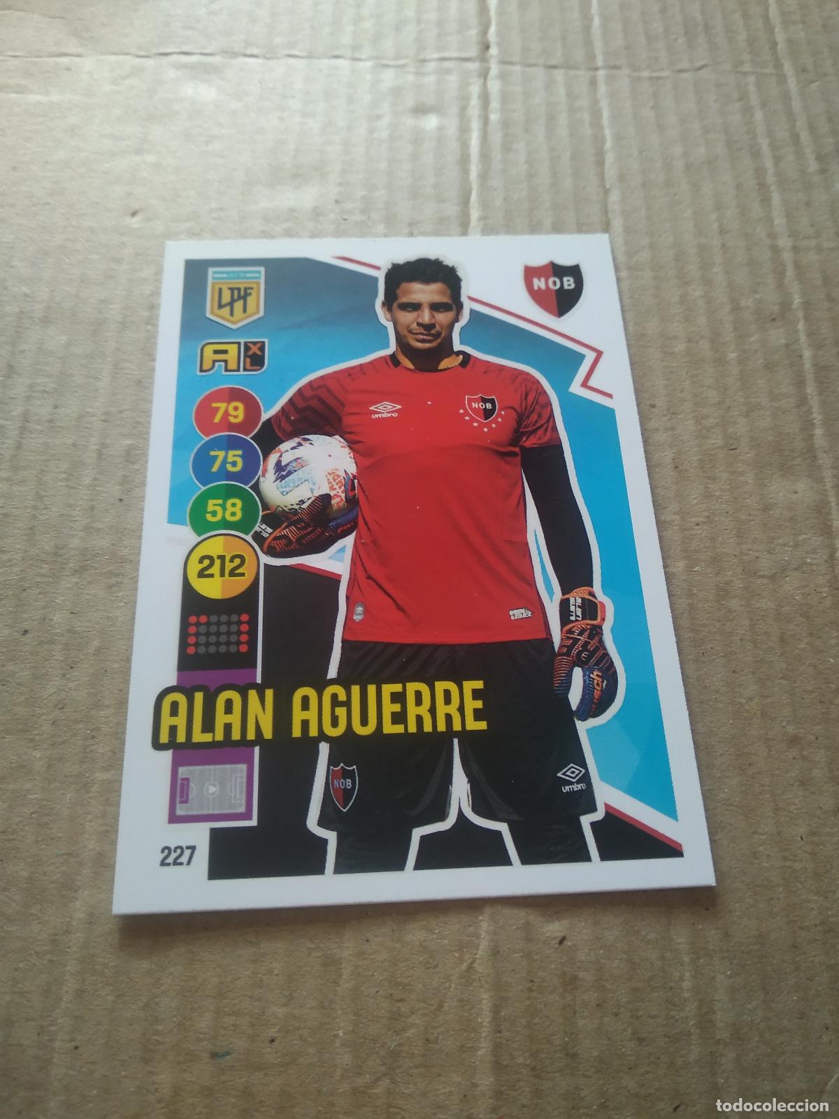 Cromos de F&uacute;tbol: 227 ALAN AGUERRE NEWELL'S CROMO FUTBOL ARGENTINO PANINI LIGA ARGENTINA 2021 ADRENALYN