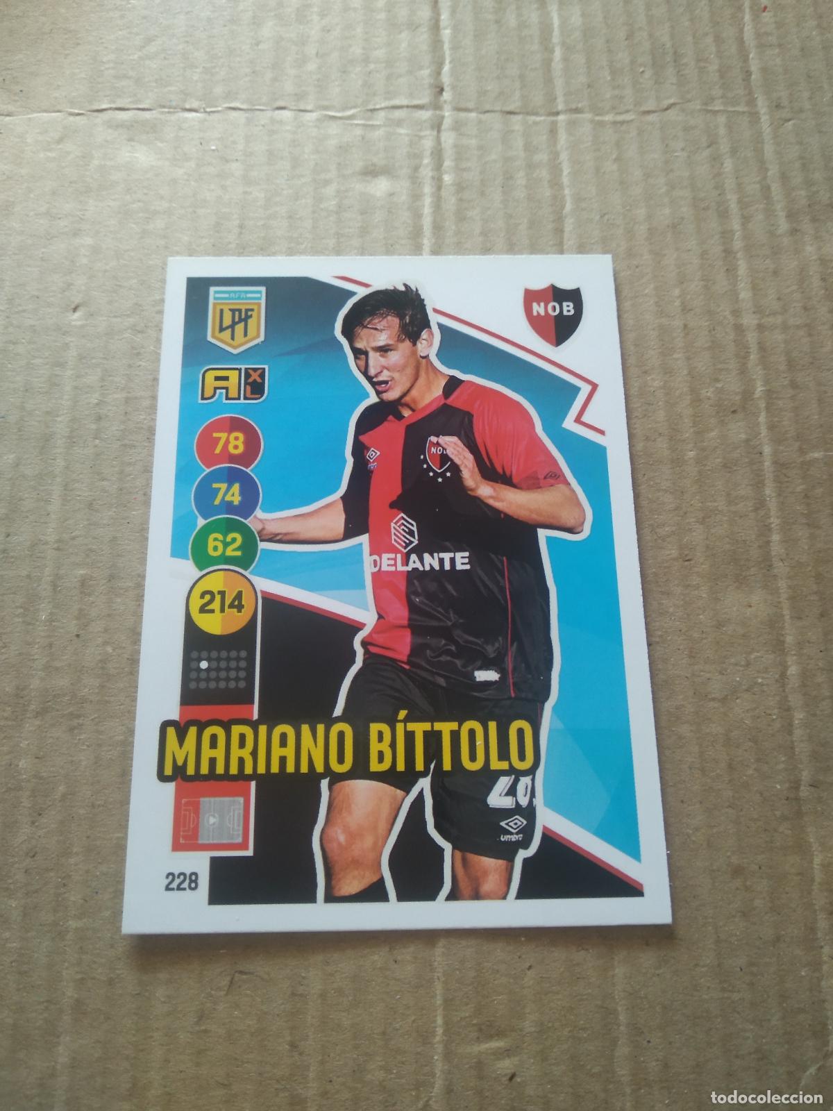 Cromos de F&uacute;tbol: 228 MARIANO BITTOLO NEWELL'S CROMO FUTBOL ARGENTINO PANINI LIGA ARGENTINA 2021 ADRENALYN