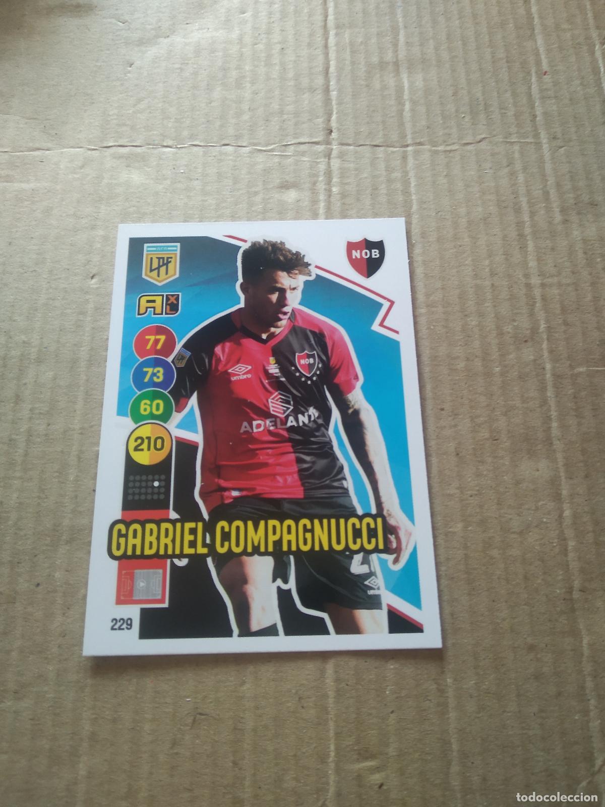 Cromos de Futebol: 229 GABRIEL COMPAGNUCCI NEWELL'S CROMO FUTBOL ARGENTINO PANINI LIGA ARGENTINA 2021 ADRENALYN