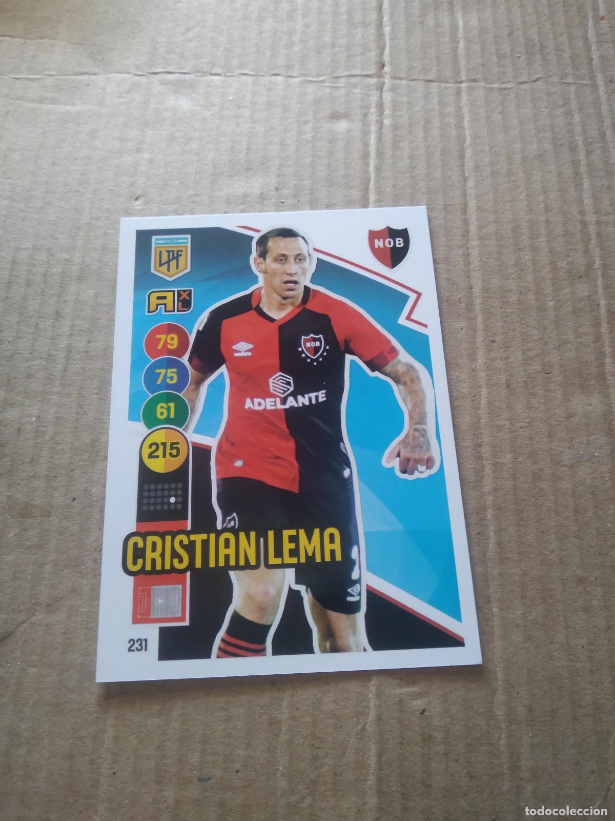 Cromos de Futebol: 231 CRISTIAN LEMA NEWELL'S CROMO FUTBOL ARGENTINO PANINI LIGA ARGENTINA 2021 ADRENALYN