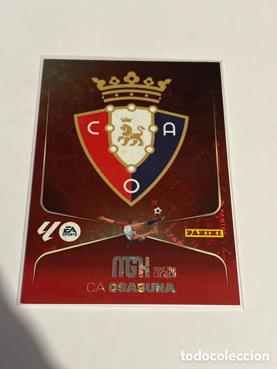 Cromos de Futebol: MEGA CRCAKS 25-26 /OSASUNA / ESCUDO 253
