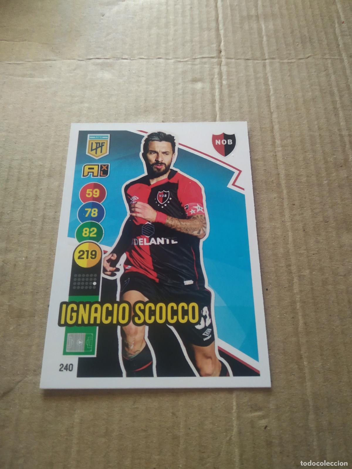Fu&szlig;ball-Sticker: 240 IGNACIO SCOCCO NEWELL'S CROMO FUTBOL ARGENTINO PANINI LIGA ARGENTINA 2021 ADRENALYN
