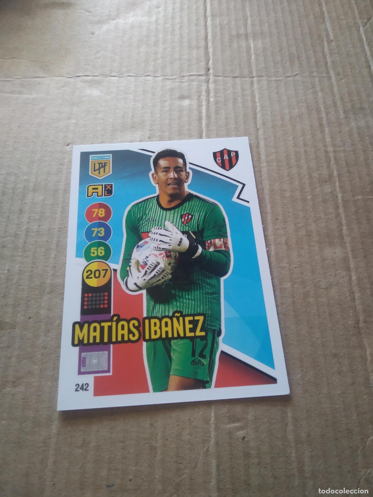Fu&szlig;ball-Sticker: 242 MATIAS IBA&Ntilde;EZ PATRONATO CROMO FUTBOL ARGENTINO PANINI LIGA ARGENTINA 2021 ADRENALYN