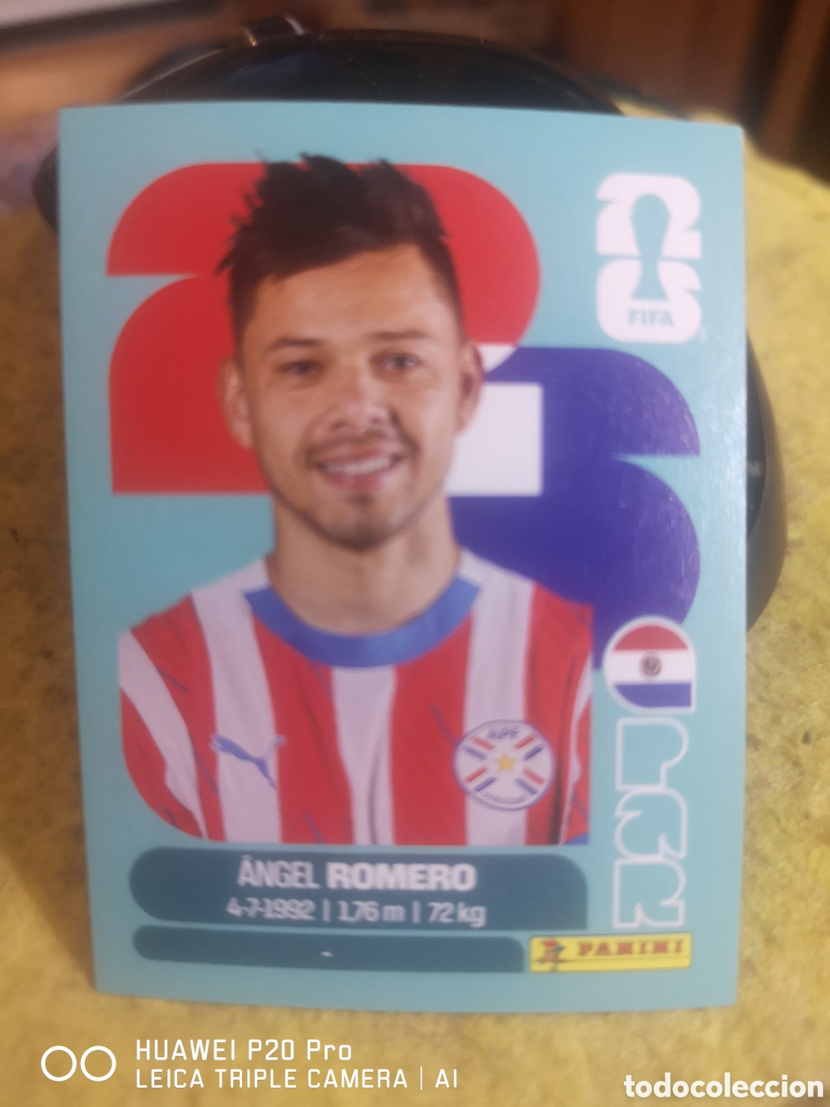 Fu&szlig;ball-Sticker: FIFA WORLD CUP MUNDIAL 2026 ANGEL ROMERO - PAR 19