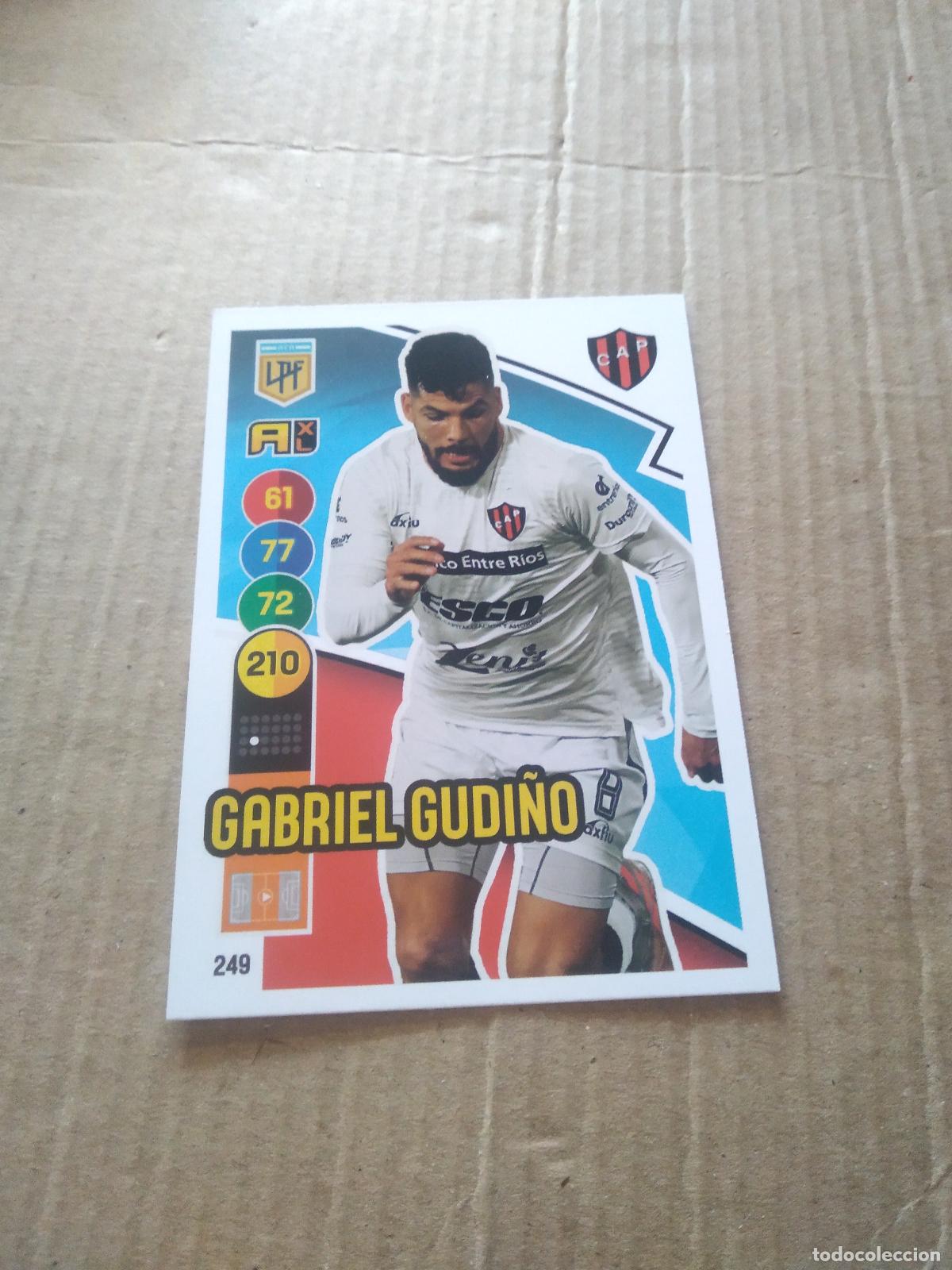 Fu&szlig;ball-Sticker: 249 GABRIEL GUDI&Ntilde;O PATRONATO CROMO FUTBOL ARGENTINO PANINI LIGA ARGENTINA 2021 ADRENALYN