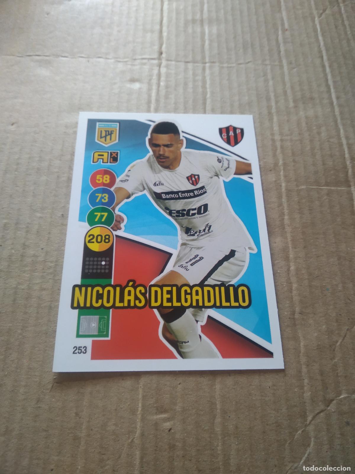 Fu&szlig;ball-Sticker: 253 NICOLAS DELGADILLO PATRONATO CROMO FUTBOL ARGENTINO PANINI LIGA ARGENTINA 2021 ADRENALYN