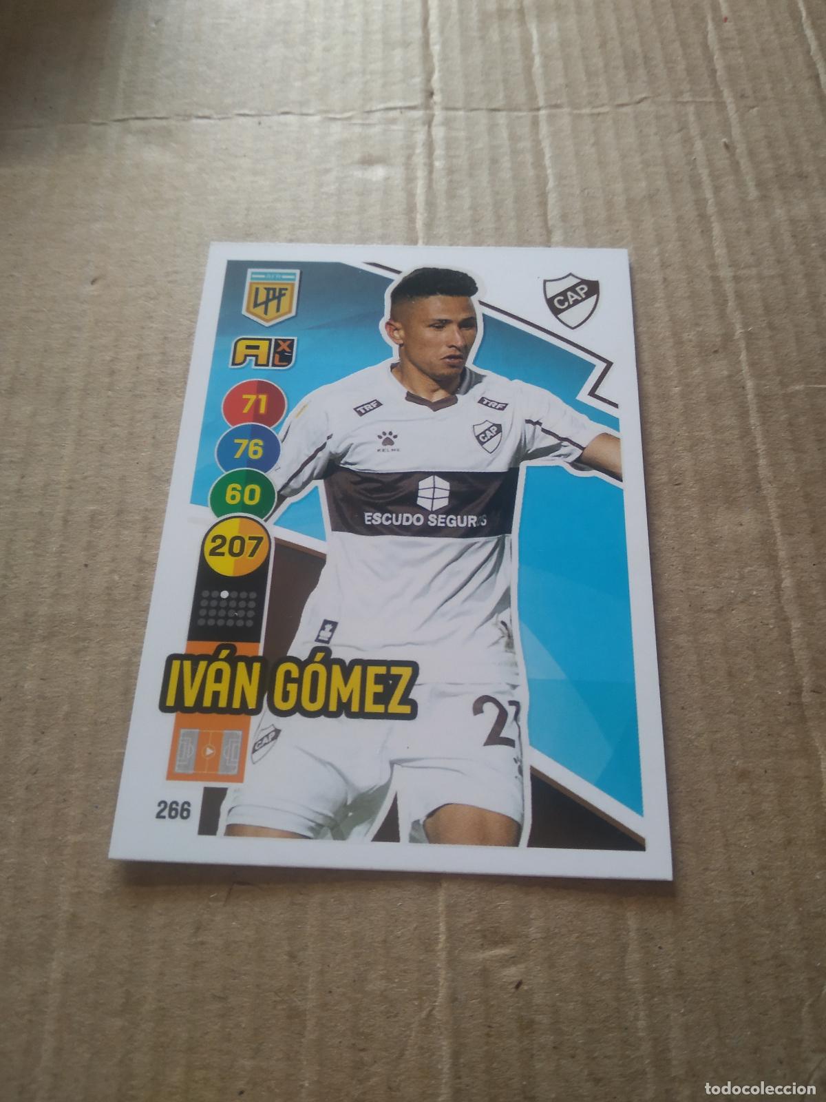 Cromos de F&uacute;tbol: 266 IVAN GOMEZ PLATENSE CROMO FUTBOL ARGENTINO PANINI LIGA ARGENTINA 2021 ADRENALYN