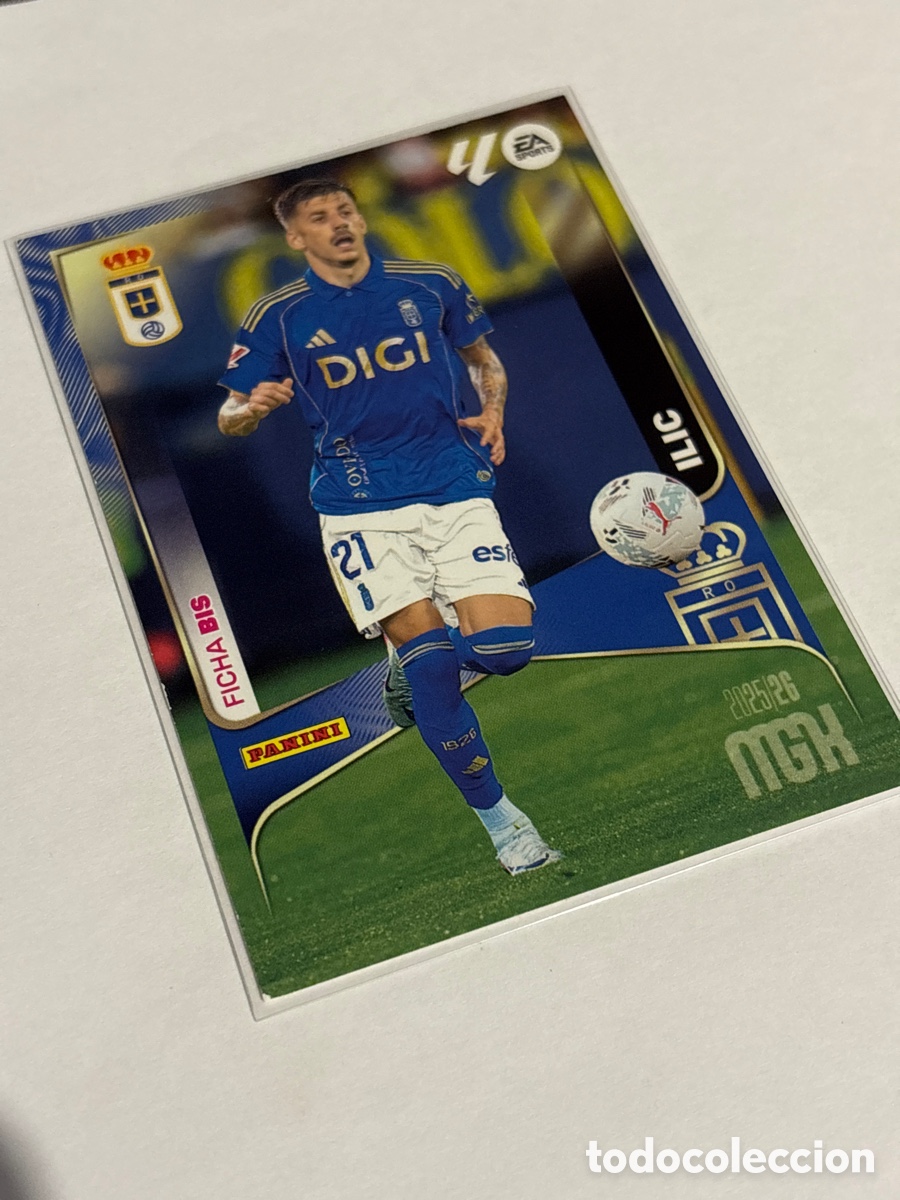 Cromos de F&uacute;tbol: MEGA CRACKS 25-26/ OVIEDO/ ILIC 283Bis