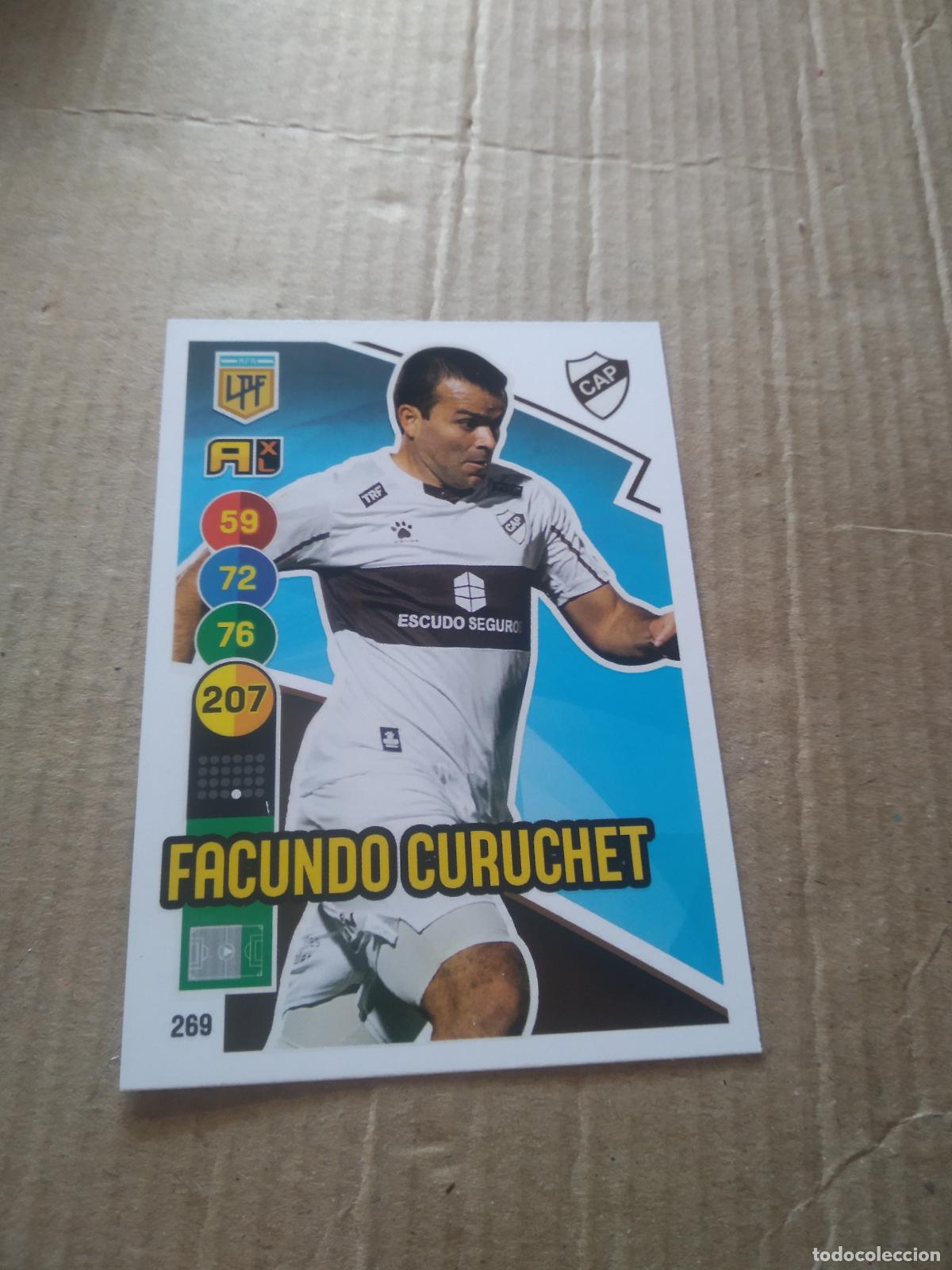 Fu&szlig;ball-Sticker: 269 FACUNDO CURUCHET PLATENSE CROMO FUTBOL ARGENTINO PANINI LIGA ARGENTINA 2021 ADRENALYN