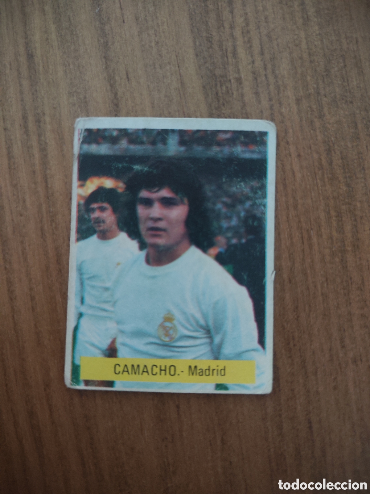 Football Stickers: Fini 75 76 sin pegar dep&oacute;sito MU Real Madrid Camacho