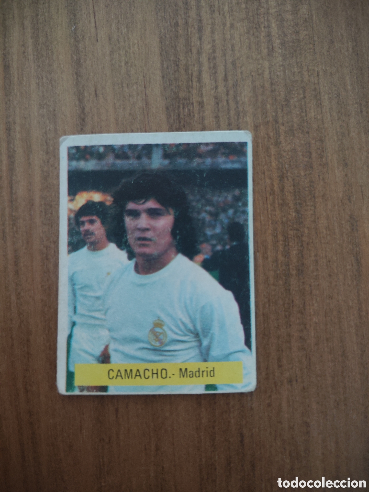 Football Stickers: Fini 75 76 sin pegar dep&oacute;sito MU Real Madrid Camacho