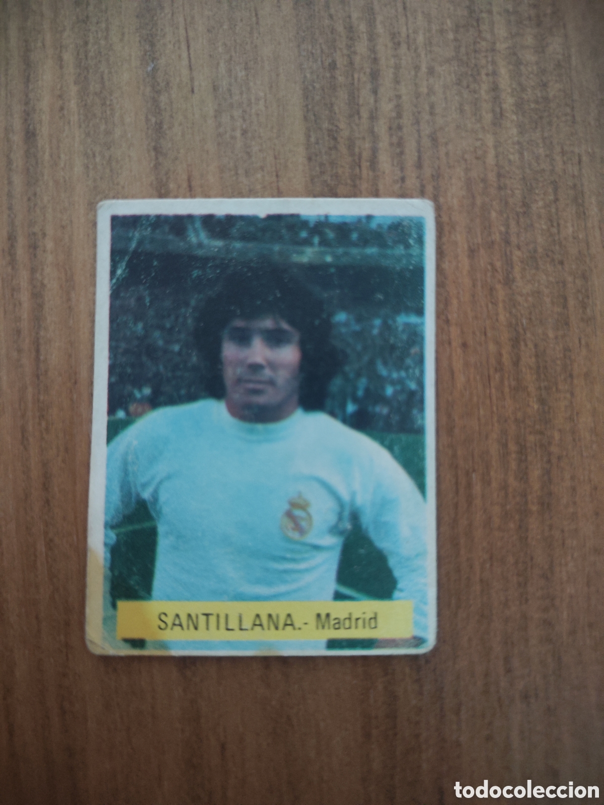 Cromos de F&uacute;tbol: Fini 75 76 sin pegar dep&oacute;sito MU Real Madrid Santillana