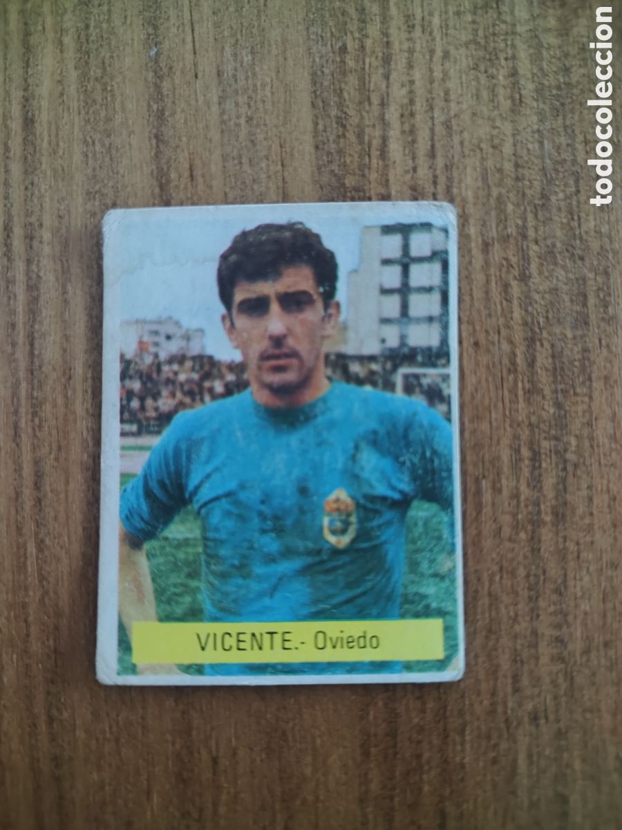 Cartes &agrave; collectionner de Football: Fini 75 76 sin pegar dep&oacute;sito MU Oviedo Vicente