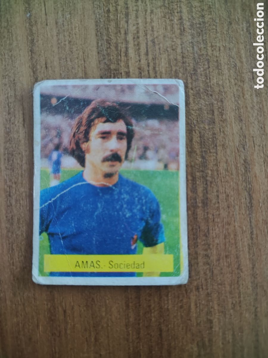 Figurine di Calcio: Fini 75 76 sin pegar dep&oacute;sito MU Real Sociedad Amas