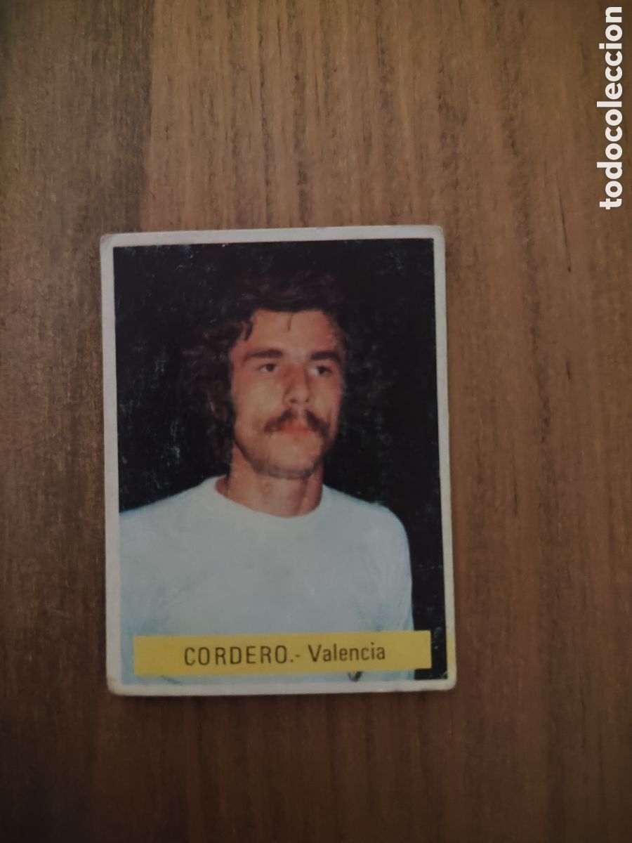 Figurine di Calcio: Fini 75 76 sin pegar dep&oacute;sito MU Valencia Cordero